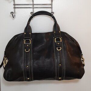SOLD Kenneth Cole Pebbled Leather Satchel